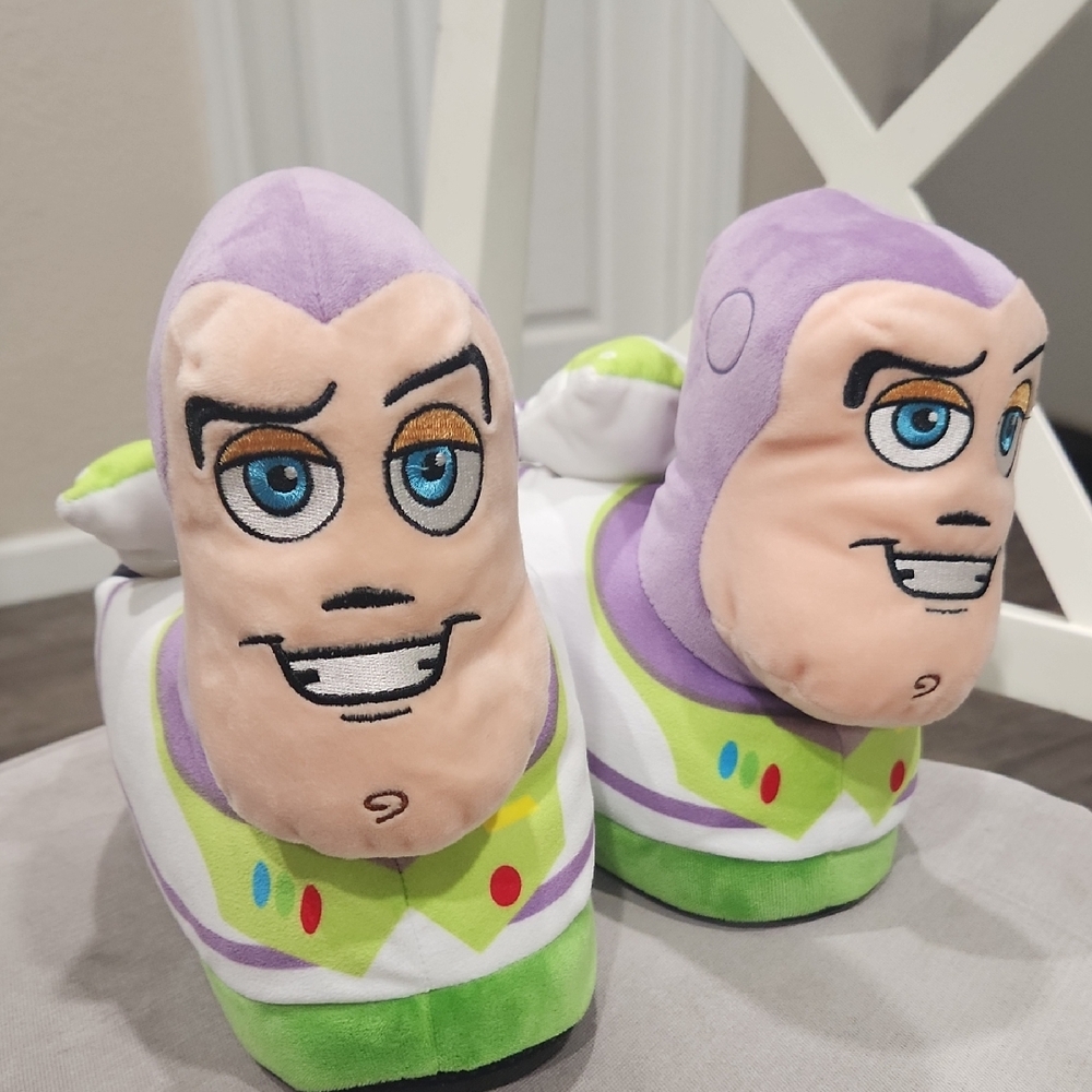Disney Buzz Lightyear Plush Slippers